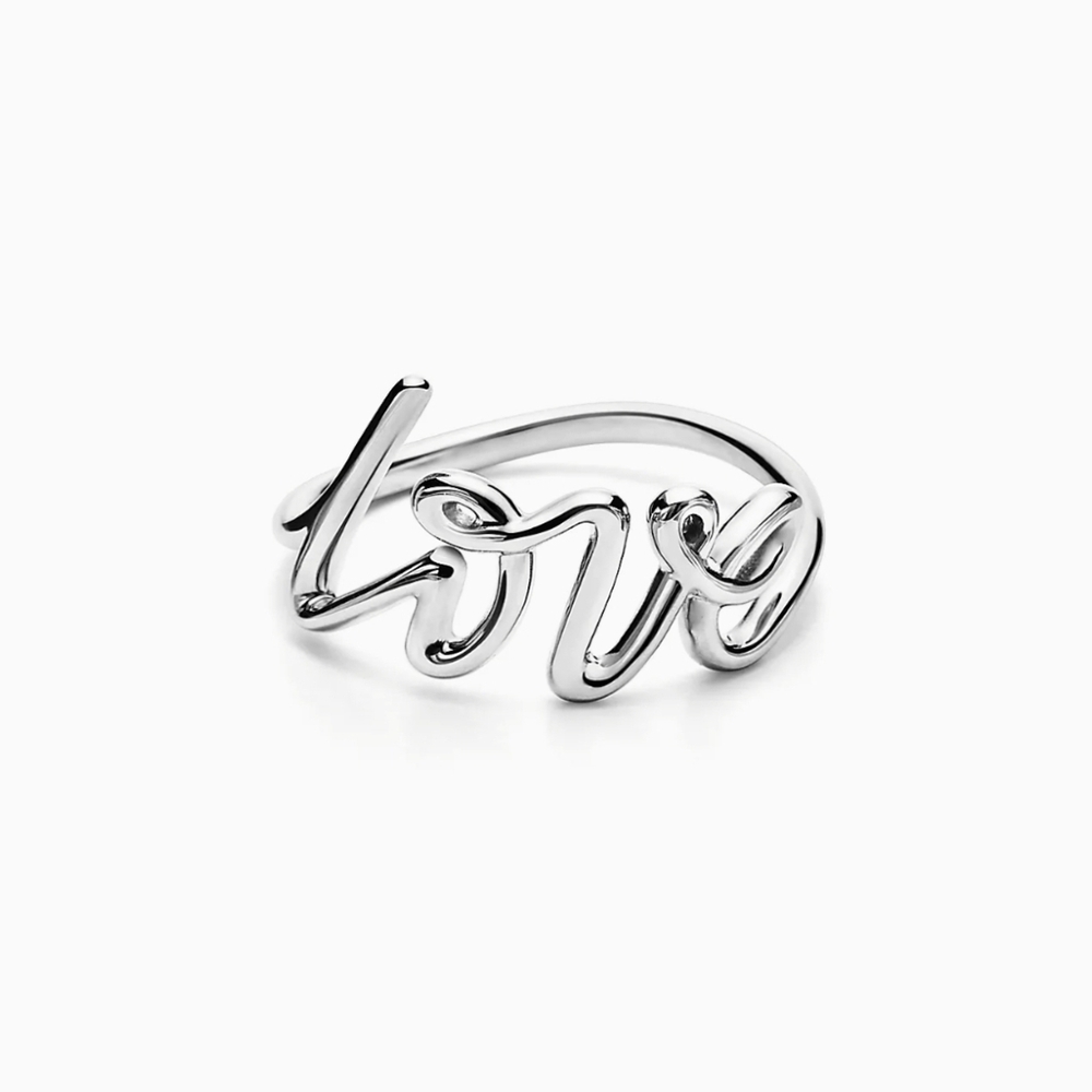 Tiffany Love Ring - Sterling Silver - Picture 2 of 6